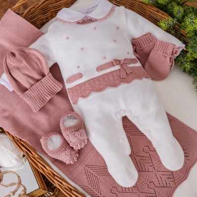  Saída de maternidade Martina Off e rose